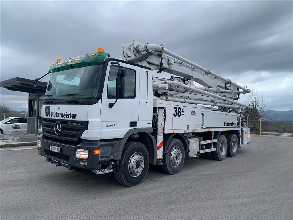 (α/α: 2882) Αντλία μπετού, Mercedes-Benz ACTROS 3541 PUTZMEISTER 38/4 TYPE BSF 38.14 H
