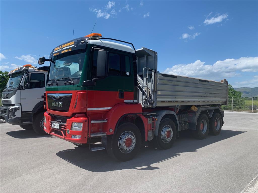 (α/α: 2889) Ανατροπή, MAN TGS 35.400 KIPPER
