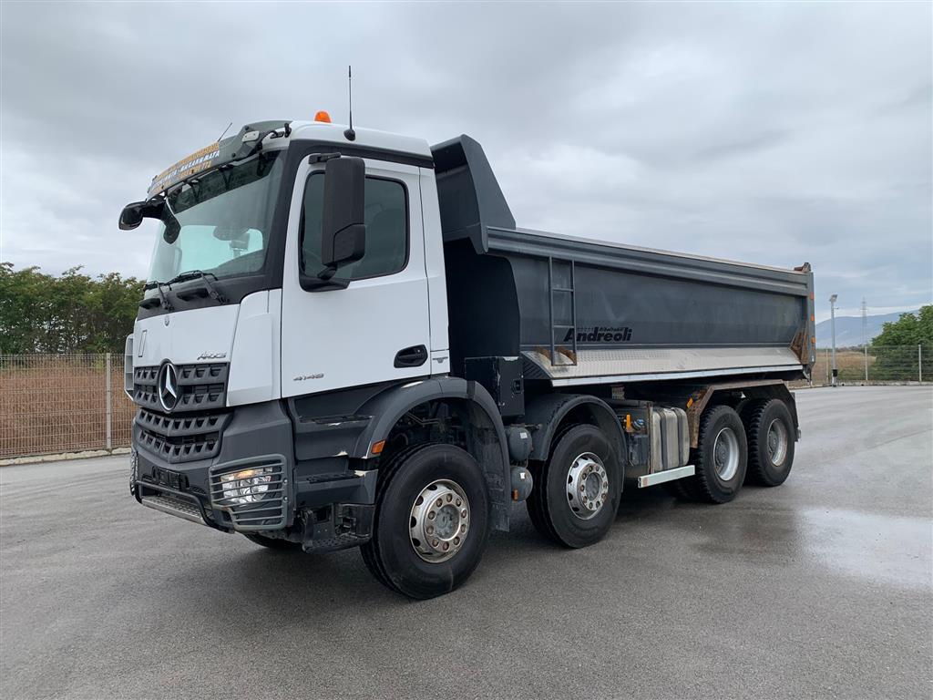 (α/α: 2897) Ανατροπή, Mercedes-Benz AROCS 4148 ANDREOLI KIPPER
