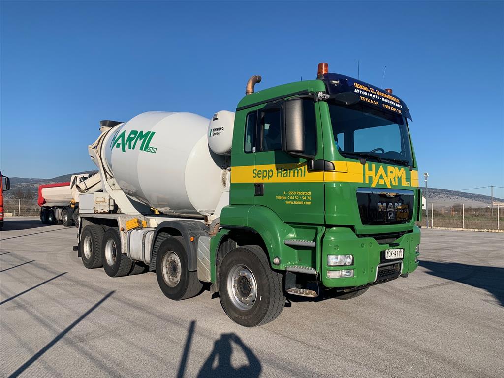 (α/α: 2902) Μπετονιέρα, MAN TGS 41.440 STETTER 9000 , INTARTER
